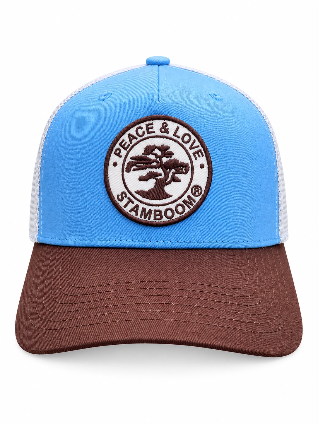 STAMBOOM BLUE-BROWN
